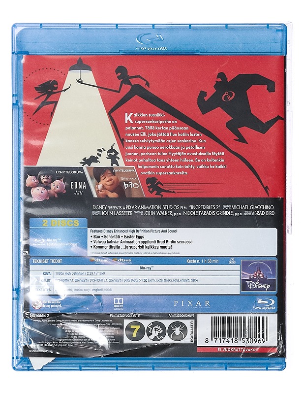 Ihmeperhe 2 - Blu-ray - Blu-ray-levyt - 10105437184 - 1