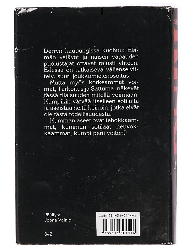 Uneton yö - King, Stephen - Romaanit ja novellit - 10105437195 - 1