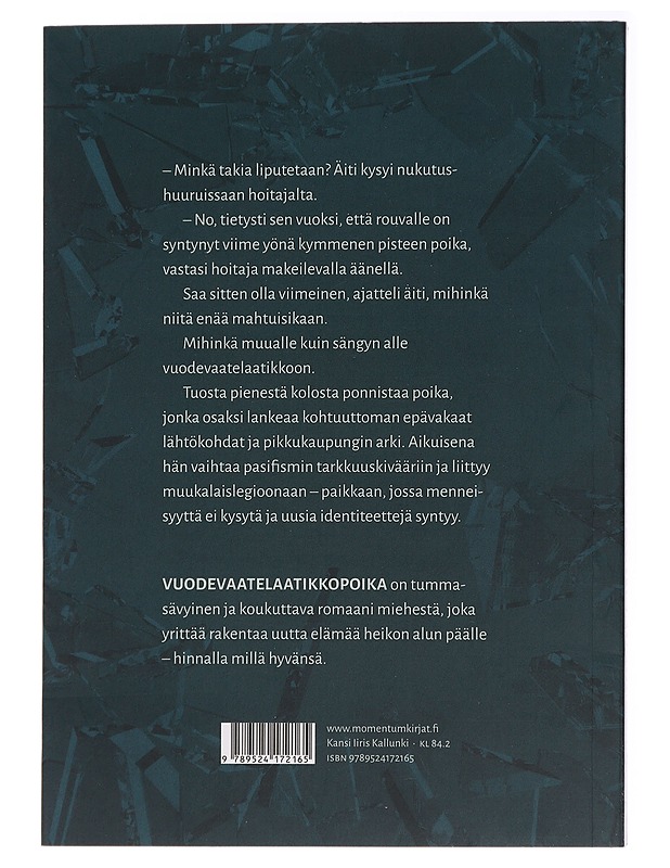 Vuodelaatikkopoika - Ari-Matti Hedman - Kaunokirjallisuus - 10105437222 - 1