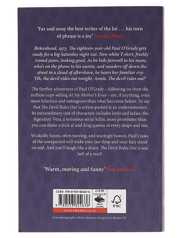 The Devil Rides Out. The Second Coming - Paul O'Grady - Elämäkerrat ja muistelmat - 10105437245 - 1