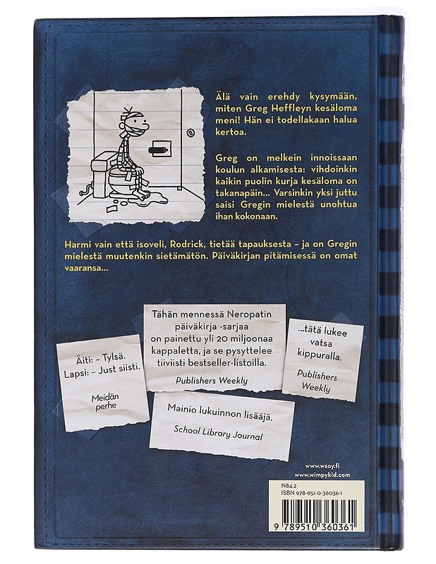 Neropatin päiväkirja 2: Isoveli isottelee - Kinney, Jeff - Nuorten kirjat - 10105437257 - 1