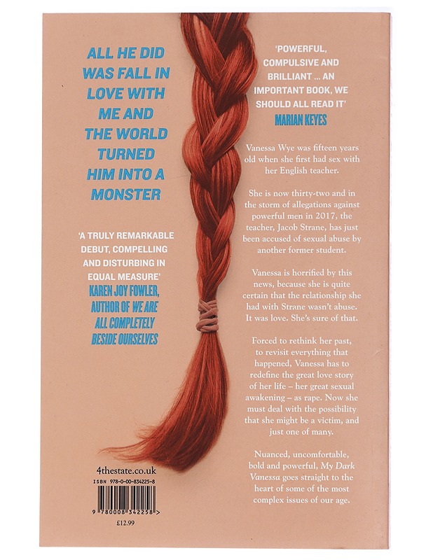 My dark Vanessa - Kate Elizabeth Russell - Kaunokirjallisuus - 10105437258 - 1