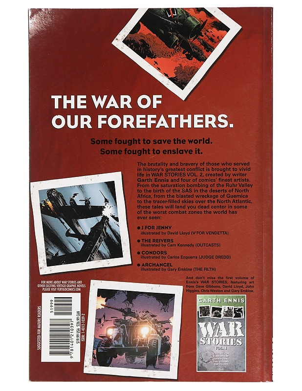 War stories. Vol. 2 - Ennis, Garth - Sarjakuvat - 10105437271 - 1