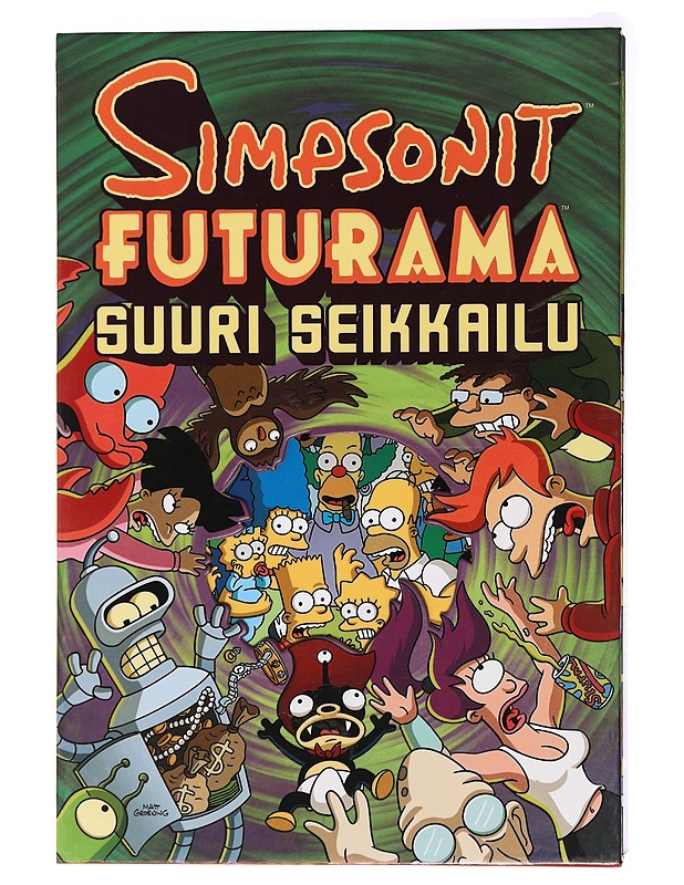 Simpsonit Futurama : suuri seikkailu - Laine, Henrik - Sarjakuvat - 10105437277 - 2