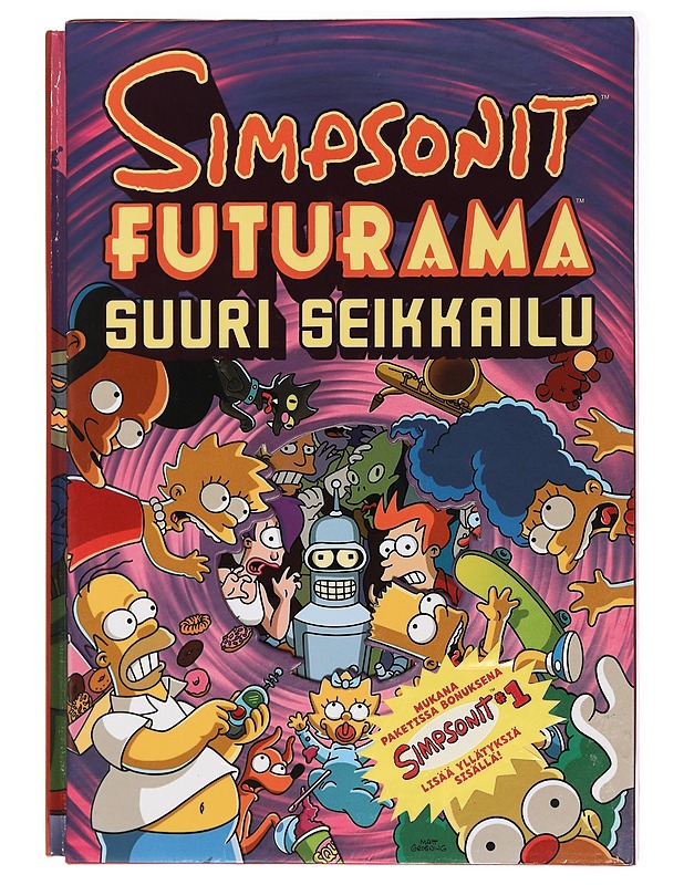 Simpsonit Futurama : suuri seikkailu - Laine, Henrik - Sarjakuvat - 10105437277 - 0