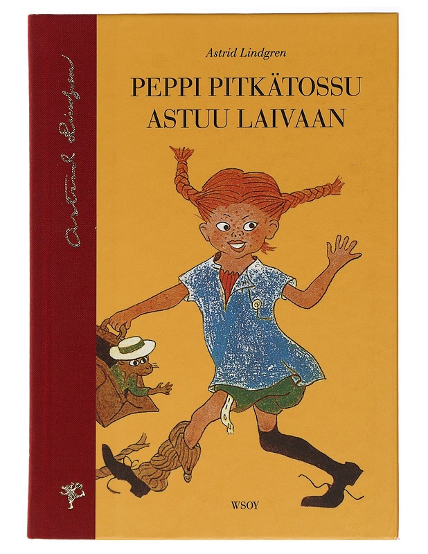 Peppi Pitkätossu astuu laivaan - Lindgren, Astrid - Lastenkirjat - 10105437280 - 0