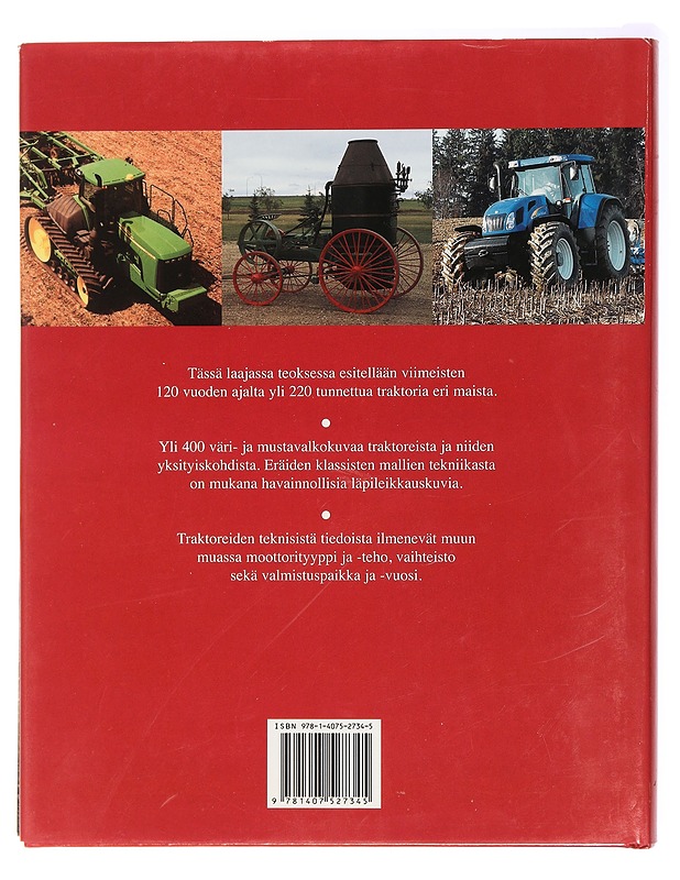 Traktorit : yli 220 mallia eri maista - Williams, Michael - Historiakirjat - 10105437284 - 1
