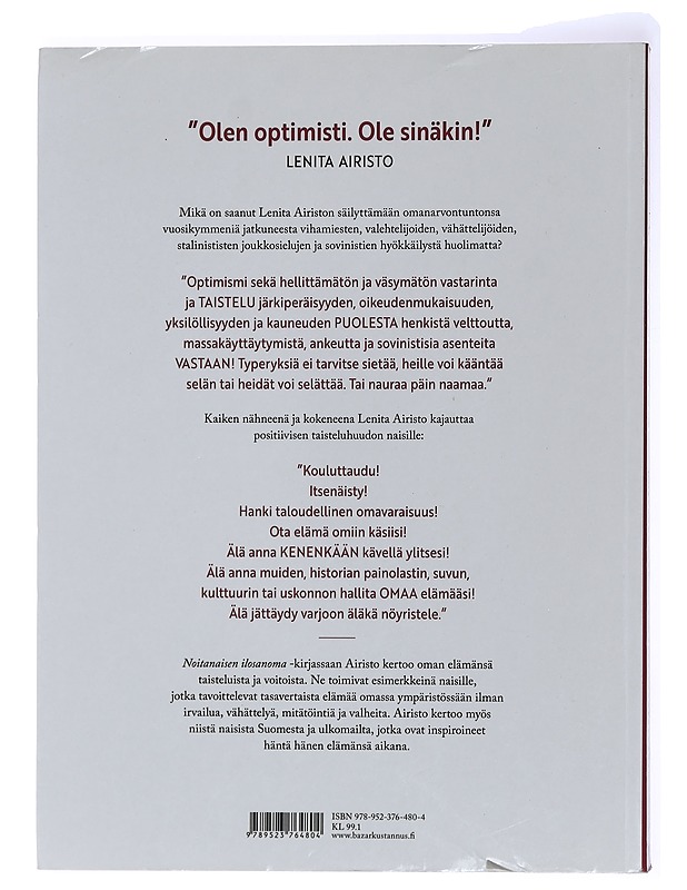 Noitanaisen ilosanoma - Lenita Airisto - Elämäkerrat ja muistelmat - 10105437309 - 1