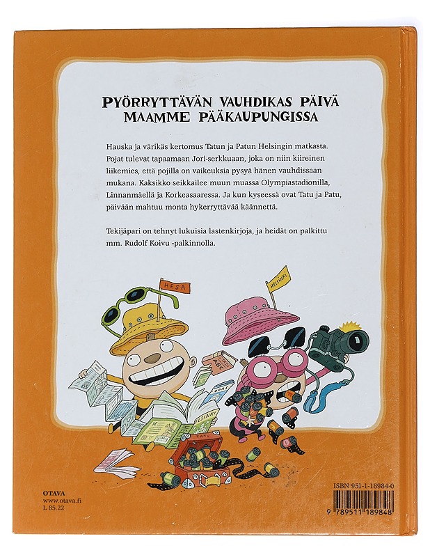 Tatu ja Patu Helsingissä - Havukainen, Aino - Lastenkirjat - 10105437327 - 1