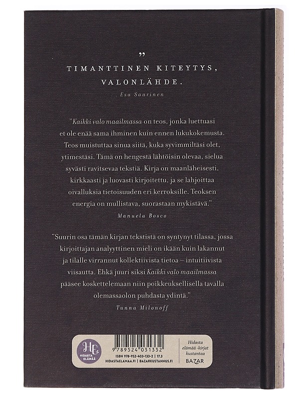 Kaikki valo maailmassa - Risto Kuulasmaa - Harrastekirjat - 10105437334 - 1