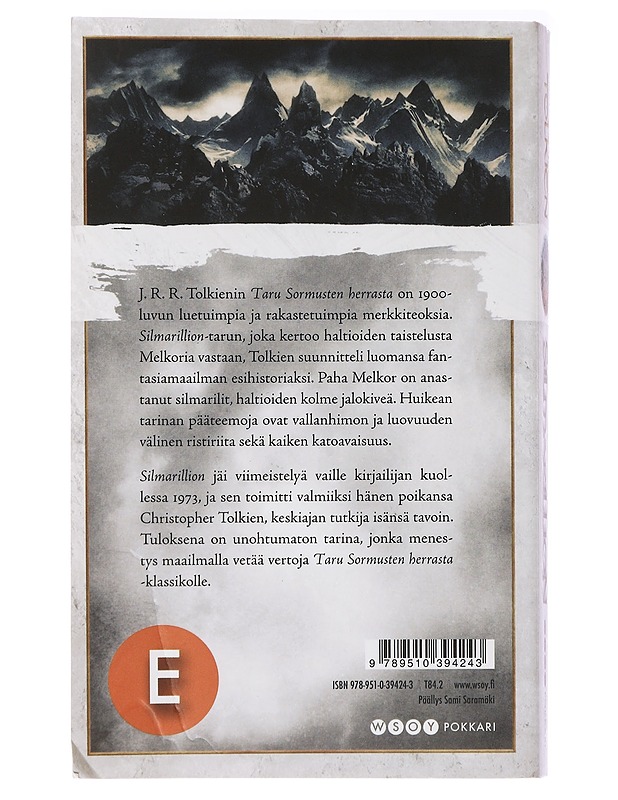 Silmarillion - Tolkien, J. R. R. - Fantasia- ja scifi - 10105437373 - 1