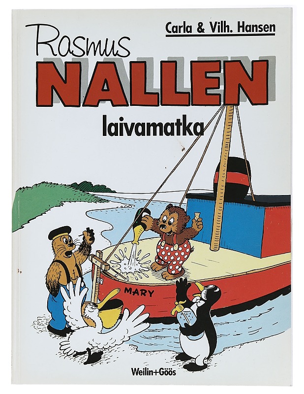 Rasmus Nallen laivamatka - Hansen, Carla - Sarjakuvat - 10105437378 - 0