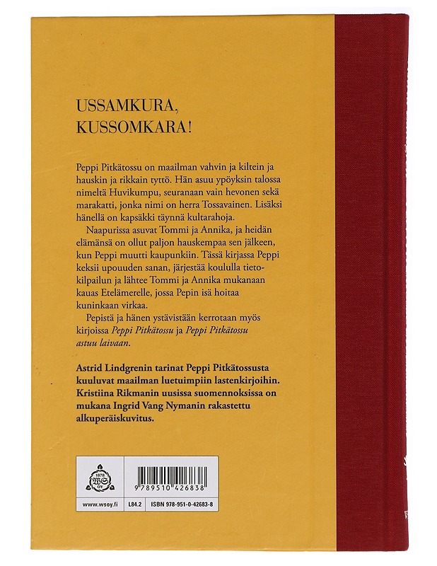 Peppi Pitkätossu Etelämerellä - Lindgren, Astrid - Lastenkirjat - 10105437383 - 1