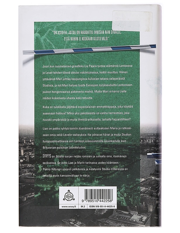 Syvyys : romaani - Pekka Hiltunen - Jännitys ja dekkarit - 10105437386 - 1