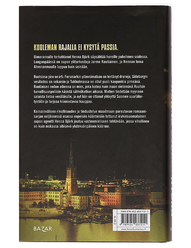 Henna Björk : hydra - Christian Rönnbacka - Jännitys ja dekkarit - 10105437394 - 1