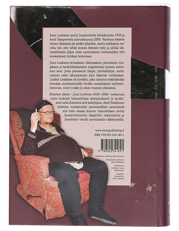 Risainen elämä : Juice Leskinen 1950-2006 - Antti Heikkinen - Elämäkerrat ja muistelmat - 10105437421 - 1