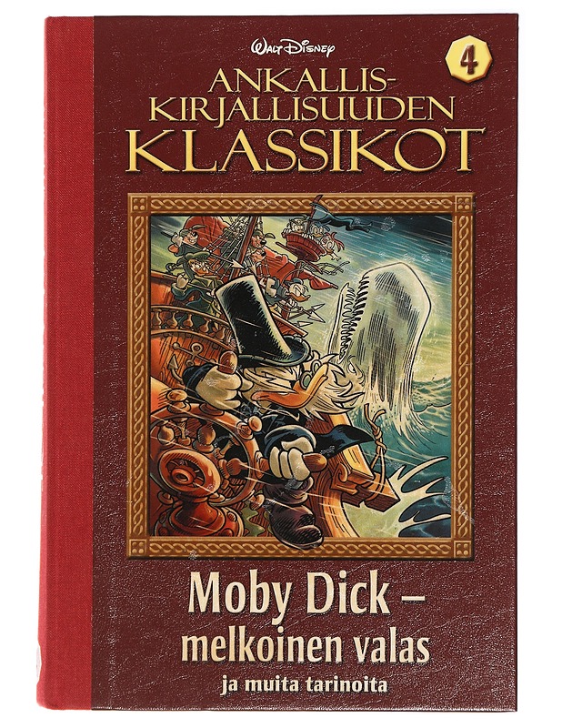 Ankalliskirjallisuuden klassikot 4 : Moby Dick - melkoinen valas - Hulkkonen, Hertta - Sarjakuvat - 10105437425 - 0