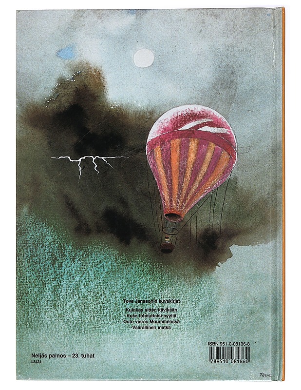 Vaarallinen matka - Jansson, Tove - Lastenkirjat - 10105437430 - 1