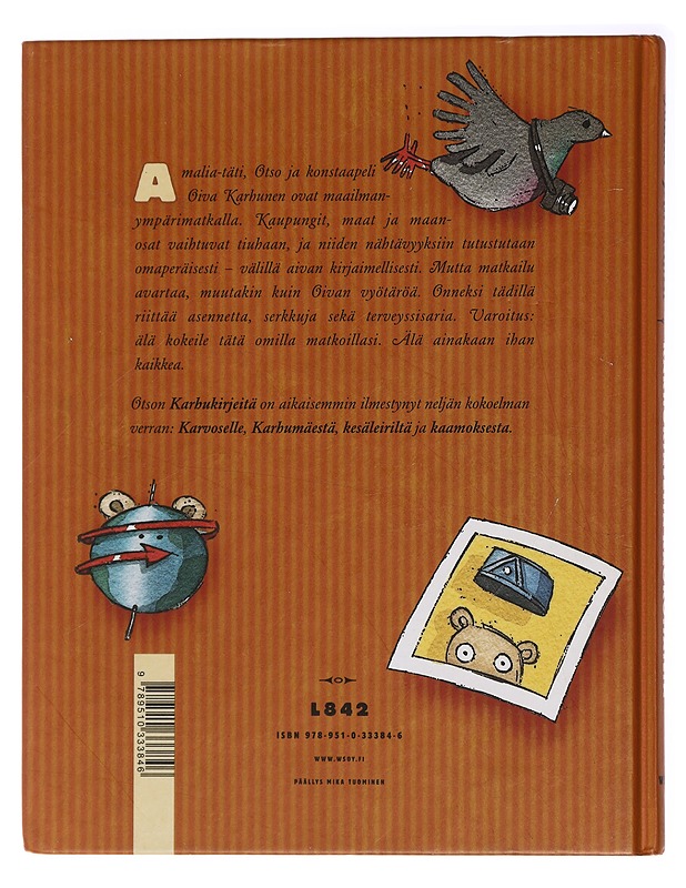 Karhukirjeitä kaukomailta - Parkkinen, Jukka - Lastenkirjat - 10105437436 - 1