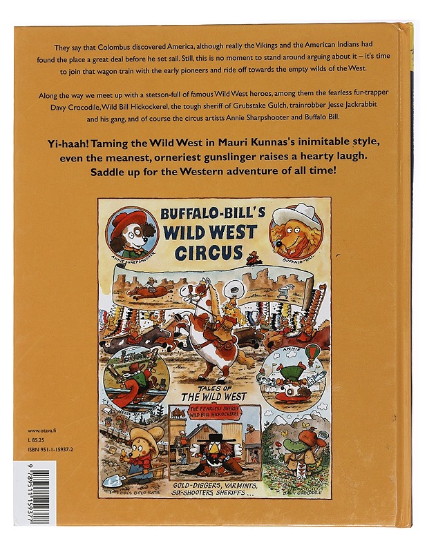 Buffalo-Bill's Wild West Circus - Mauri Kunnas - Lastenkirjat - 10105437437 - 1