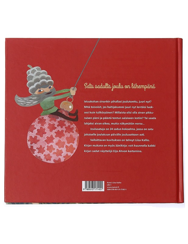 Joulusatuja : 24 satua joulun odotukseen - Tolonen, Tuutikki - Lastenkirjat - 10105437445 - 1