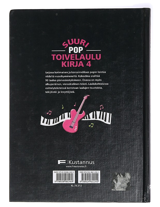 Suuri pop -toivelaulukirja. 4 - Kari, Virpi - Musiikki- ja elokuvakirjat - 10105437446 - 1