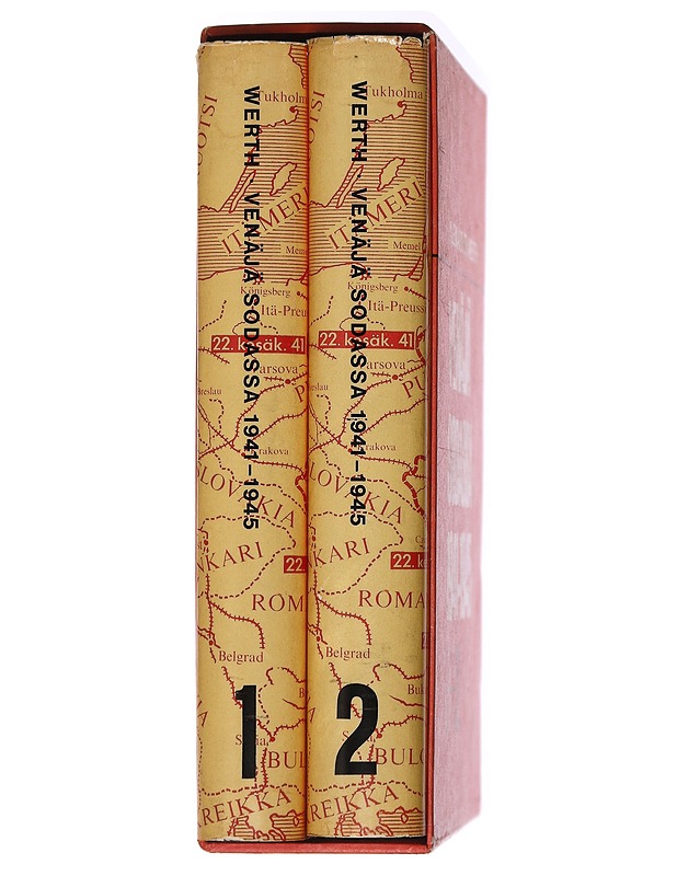 Venäjä sodassa : 1941-1945 ; 1&2 - Alexander Werth - Historiakirjat - 10105437451 - 1