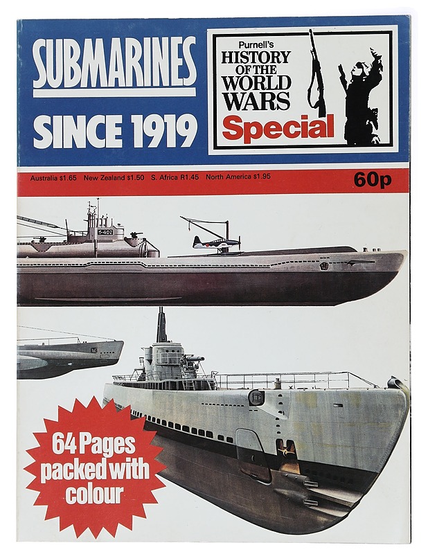 Submarines since 1919 - Antony Preston & John Batchelor - Historiakirjat - 10105437463 - 0