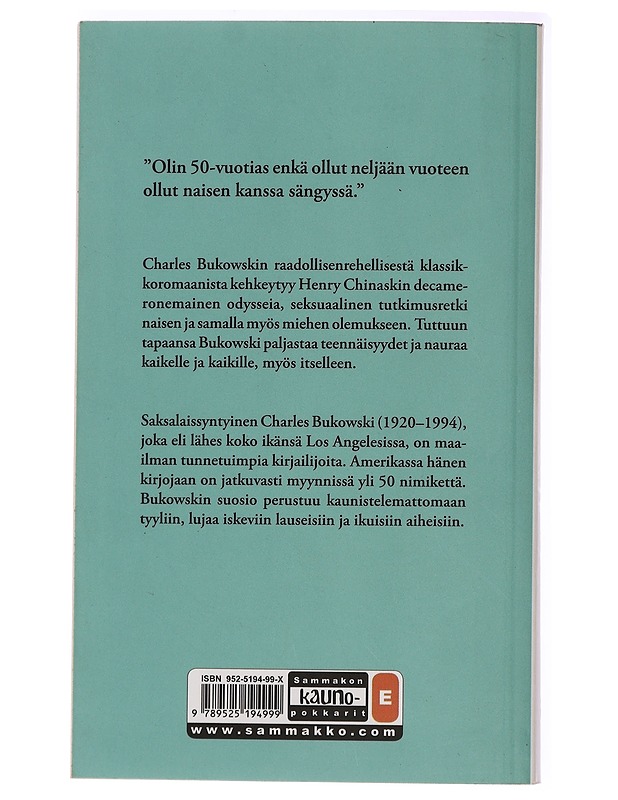 Naisia - Bukowski, Charles - Romaanit ja novellit - 10105437477 - 1
