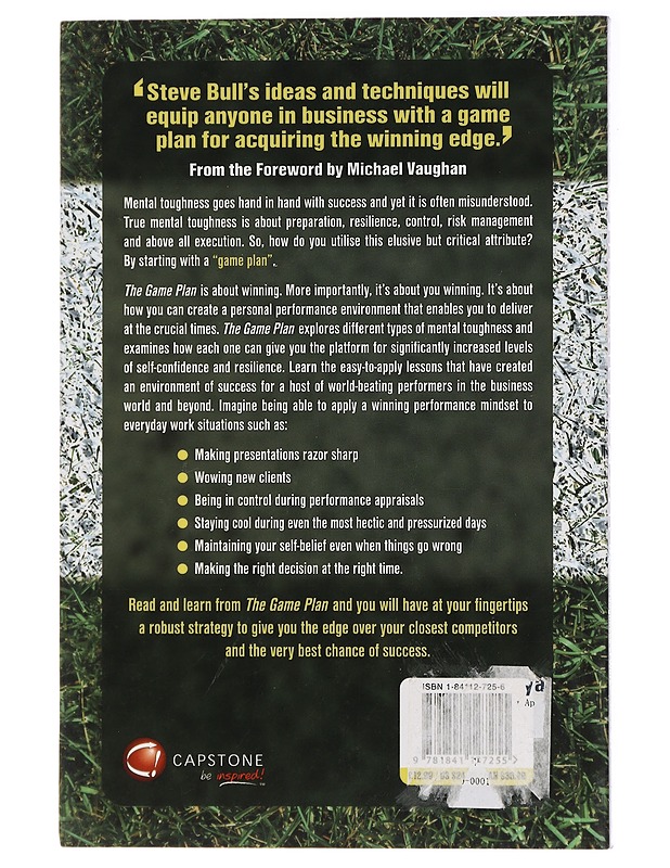 The Game Plan: Your guide to Mental Toughness at Work - Steve Bull - Tietokirjat ja oppaat - 10105437509 - 1