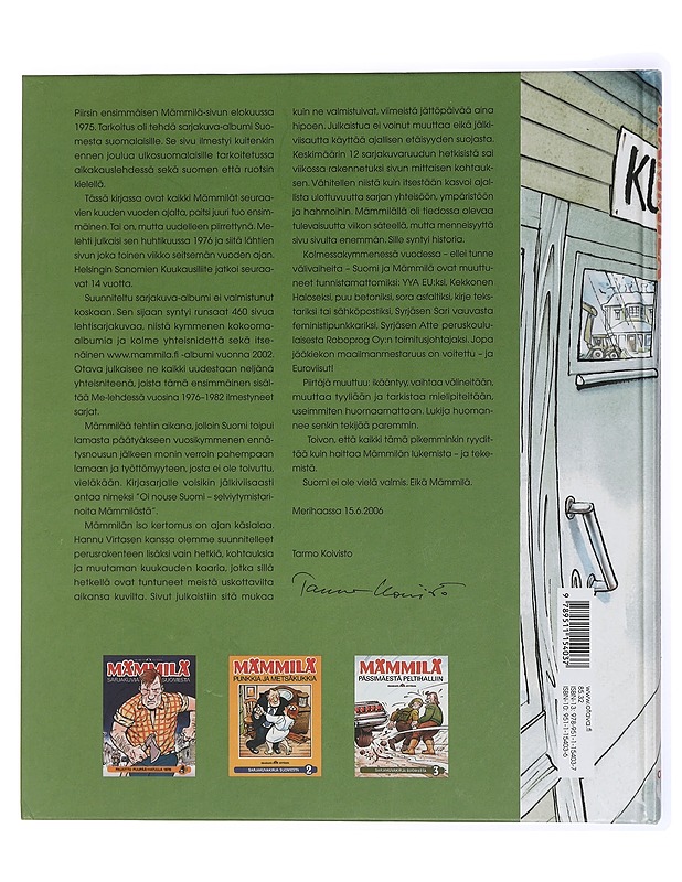 Mämmilä : sarjakuvia Suomesta 1976-1982 - Koivisto, Tarmo - Sarjakuvat - 10105437519 - 1