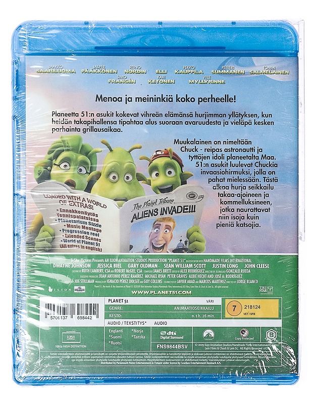 Planeetta 51 - Blu-Ray - Blu-ray-levyt - 10105437553 - 1