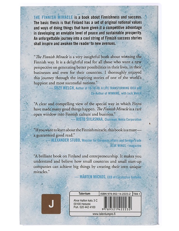 The Finnish miracle : an inspiring model and a few cool stories from a self-made nation - André Nöel Chaker - Elämäkerrat ja muistelmat - 10105437556 - 1