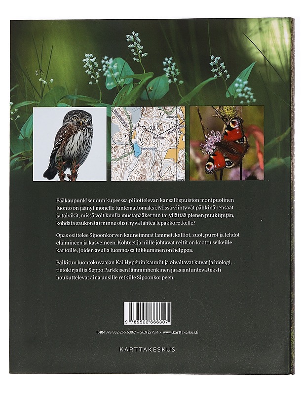Sipoonkorpi : luontokohdeopas - Parkkinen, Seppo - Tietokirjat ja oppaat - 10105437569 - 1