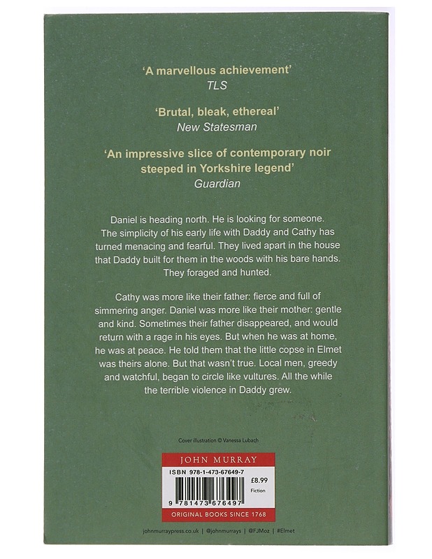 Elmet - Fiona Mozley - Romaanit ja novellit - 10105437586 - 1