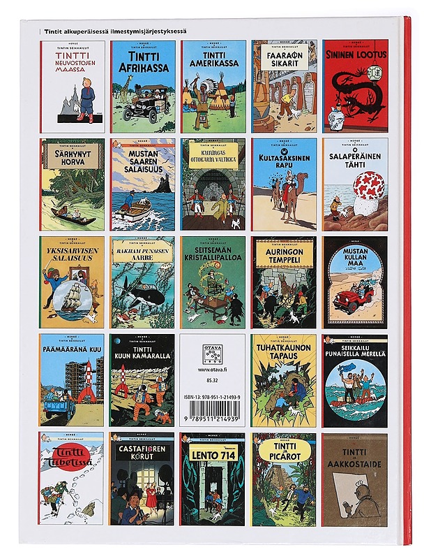 Mustan saaren salaisuus - Hergé - Sarjakuvat - 10105437599 - 1
