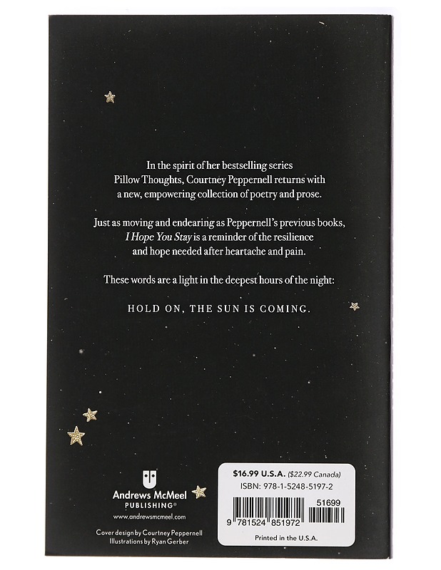 I Hope You Stay - Courtney Peppernell - Kaunokirjallisuus - 10105437614 - 1