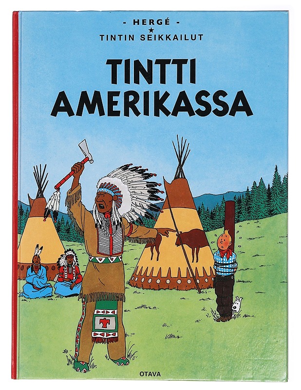 Tintin Seikkailut : Tintti Amerikassa - Hergé - Sarjakuvat - 10105437609 - 0