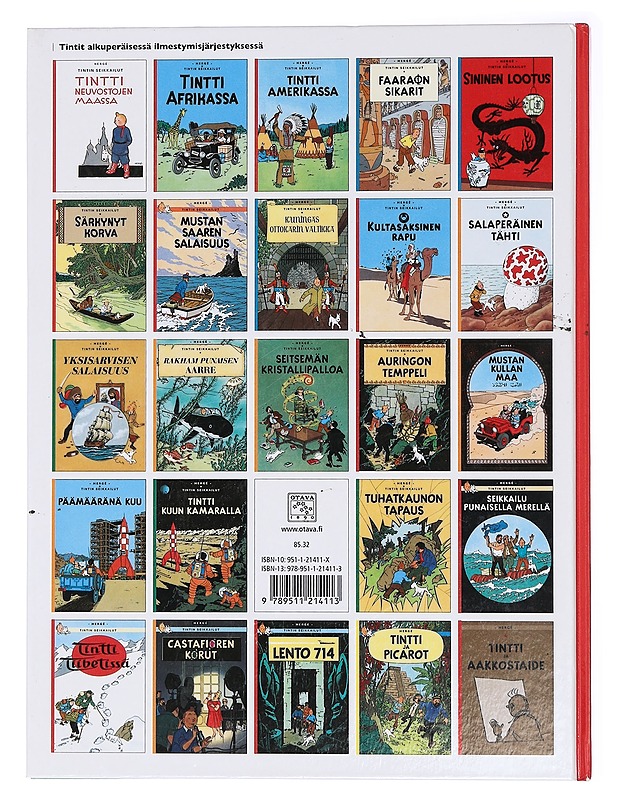 Tintin Seikkailut : Tintti Amerikassa - Hergé - Sarjakuvat - 10105437609 - 1