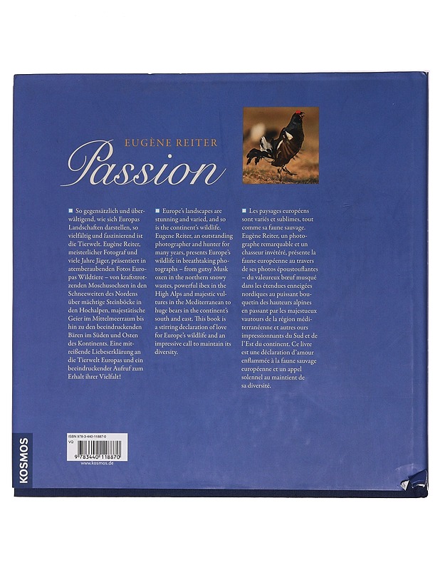 Passion: Für Jagd und Wildtiere in Europa - for Hunting and Wildlife in Europe - pour la Chasse et la Faune sauvage en Europe - Harrastekirjat - 10105437626 - 1