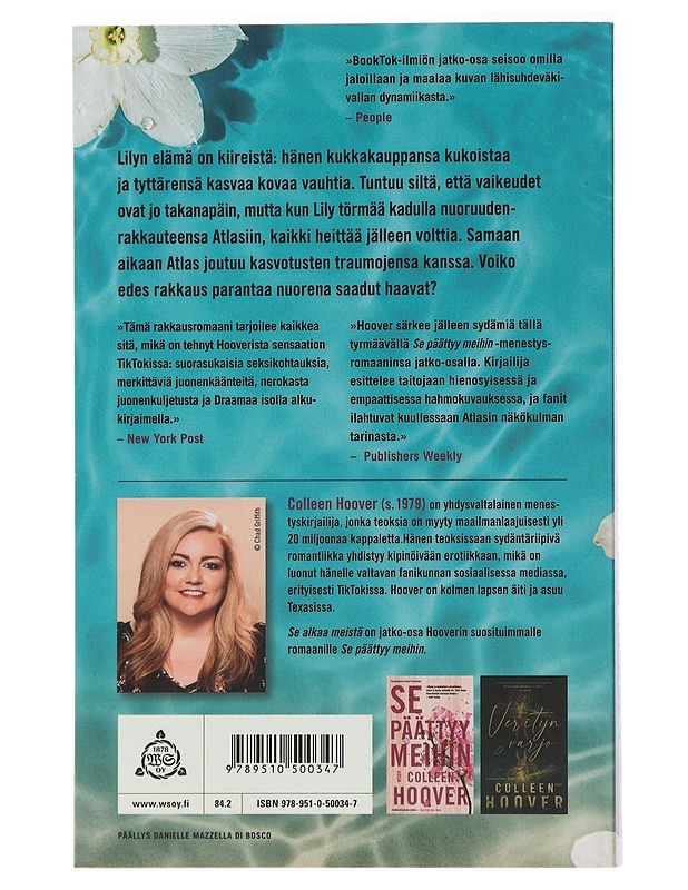 Se alkaa meistä - Hoover, Colleen - Romaanit ja novellit - 10105437625 - 1