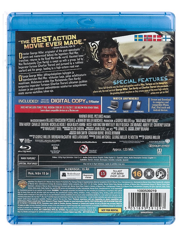 Mad Max - Blu-Ray - Blu-ray-levyt - 10105437635 - 1