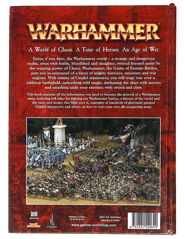 Warhammer : The Game of Fantasy Battles - Tietokirjat ja oppaat - 10105437653 - 1