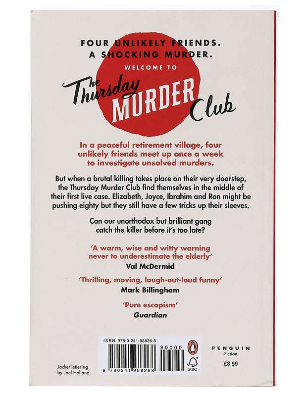 The Thursday Murder Club - Richard Osman - Jännitys ja dekkarit - 10105437652 - 1