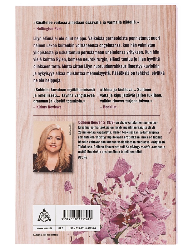 Se päättyy meihin - Hoover, Colleen - Romaanit ja novellit - 10105437654 - 1