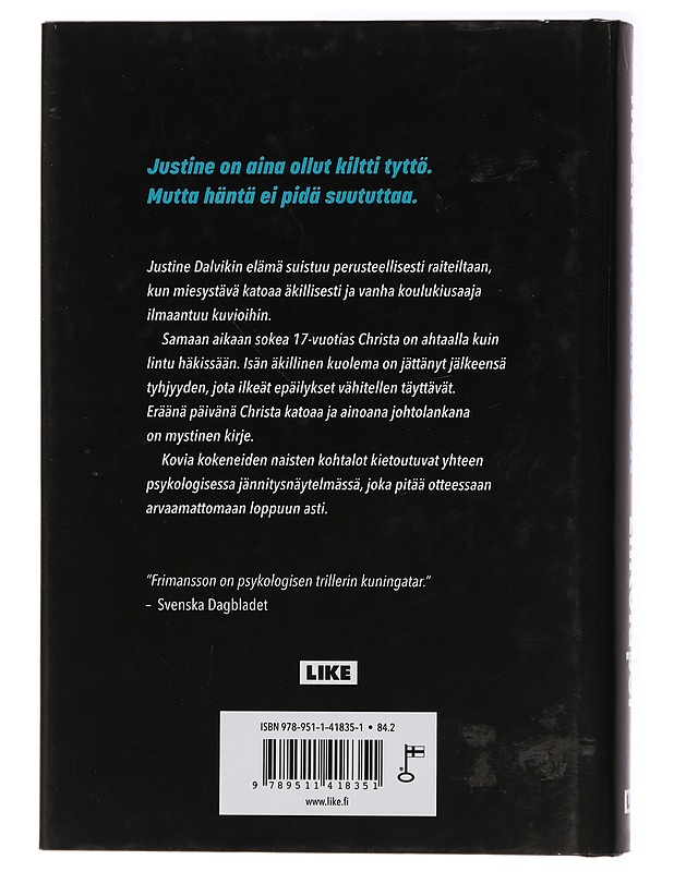 Lintulapsi - Frimansson, Inger - Jännitys ja dekkarit - 10105437657 - 1