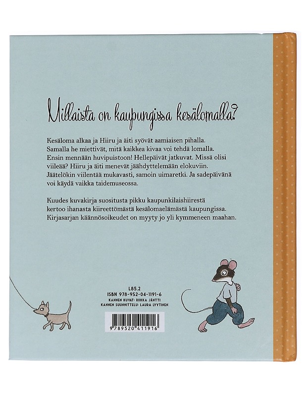 Pikku hiiren hellekesä - Riikka Jäntti - Lastenkirjat - 10105437678 - 1