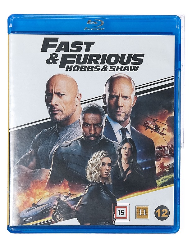 Fast and Furious: Hobbs and Shaw - Blu-Ray - Blu-ray-levyt - 10105437690 - 0