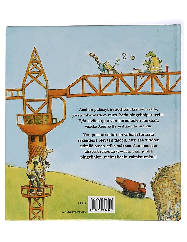 Päivä eläinten rakennustyömaalla - Rentta, Sharon - Lastenkirjat - 10105437689 - 1