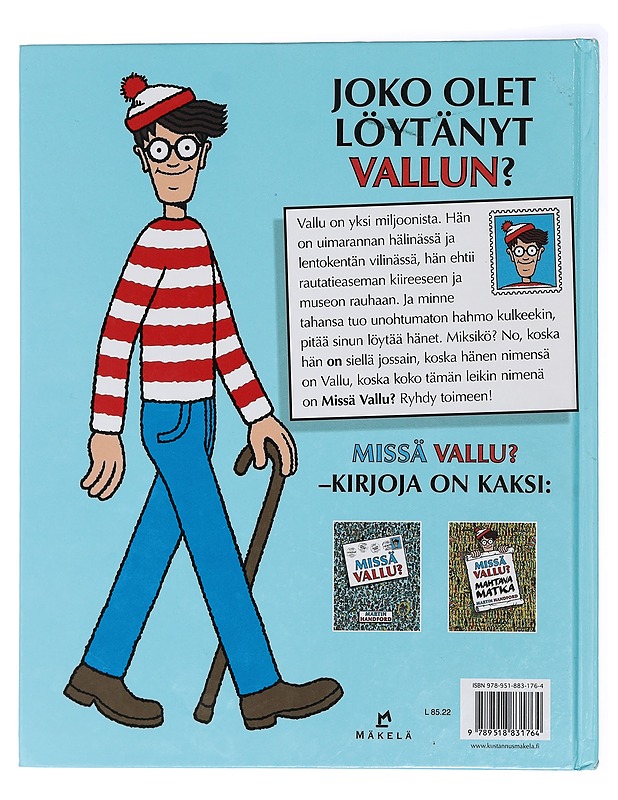 Missä Vallu? - Handford, Martin - Lastenkirjat - 10105437693 - 1